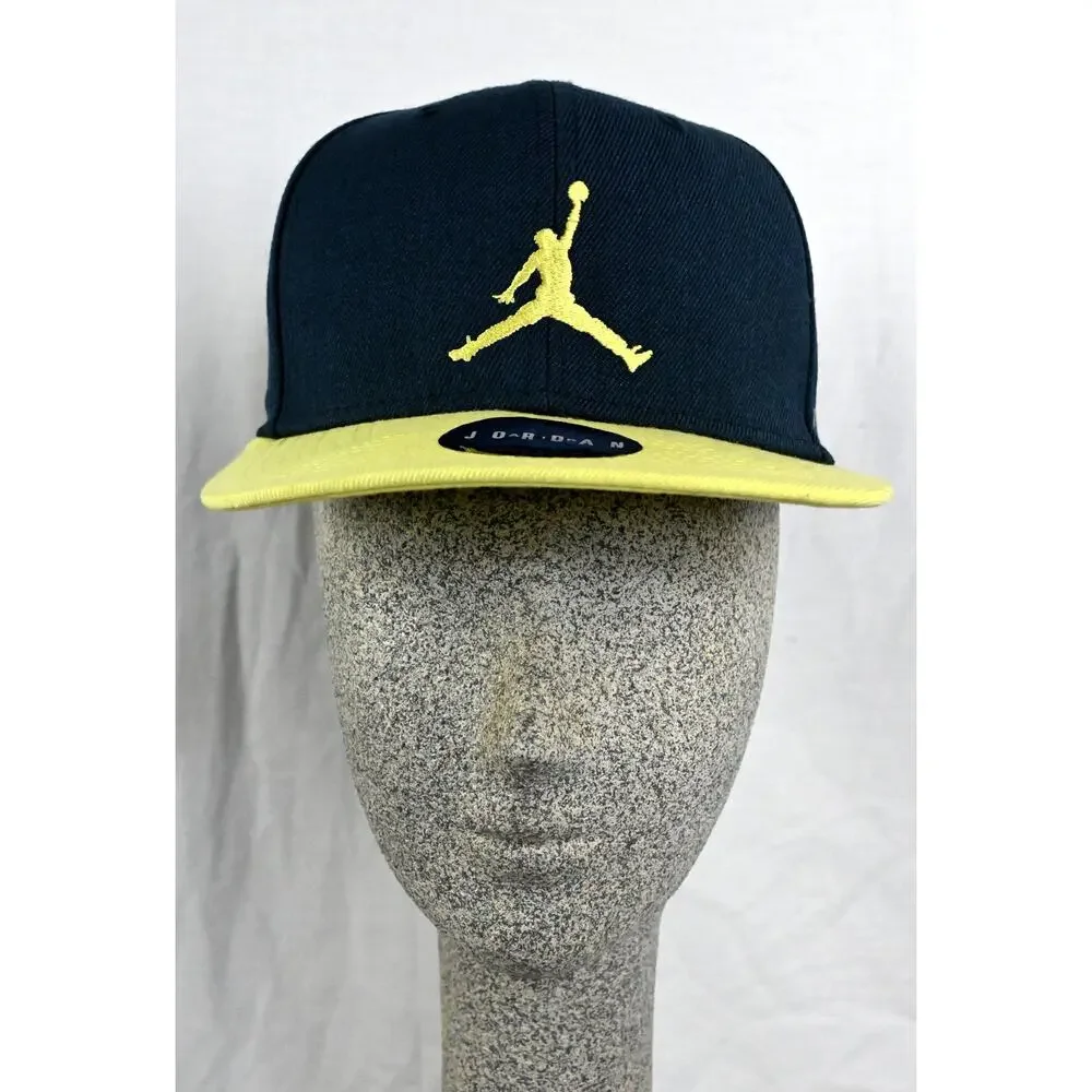 Jordan Blue & Yellow Snapback Hat